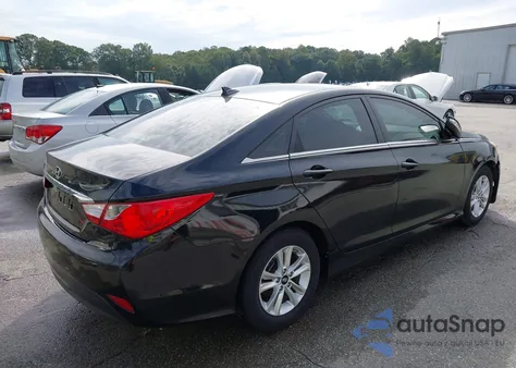 2014 Hyundai Sonata Gls from USA, damaged, VIN 5NPEB4AC4EH896345